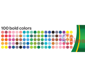 Флумастери Crayola Super Tips Измиващи се 100 цвята