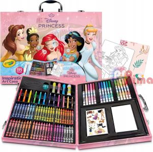 Куфарче за художници Crayola 115 части Disney Princess