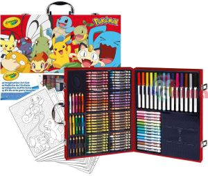 Куфарче за художници Crayola 115 части Pokemon