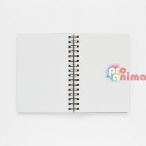 Скицник Drasca Daily Sketchbook A5 Спирала 80 g/m2 80 л. Синя корица Портрет 