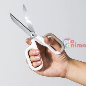 Бяла ножица Deli NuSign, 18 cm