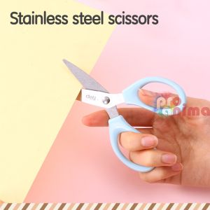 Детска ножица с предпазна капачка Deli Capypets 12 cm