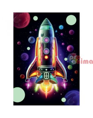 Детски пъзел Astro 48 х 32 cm 48 части Светещ в тъмното