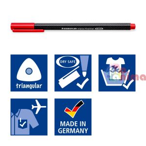 Комплект тънкописци Staedtler Triplus 334 20 цвята В несесер-руло