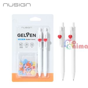 Комплект гел химикалки Deli NuSign - 2 бр. + 32 аксесоара