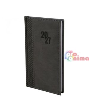 Бележник с дати 2027 Термо с кант 8 х 16 cm 64 л. Различни цветове