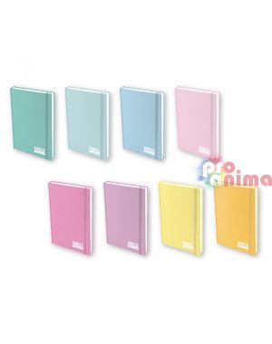Бележник Single Colour Pastel 14 х 20 cm 168 листа Твърди корици с ластик