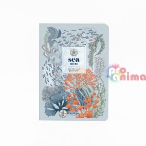 Тетрадка Drasca Sea Notes | Морско дъно, А5, 40 листа