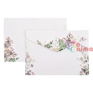 Плик C6 (11.4 x 16.2 cm) 120 g/m2 Люляк 10 бр.