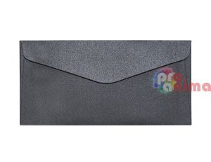 Плик DL 11 x 22 cm 150 g/m2 Перленочерен 10 бр.