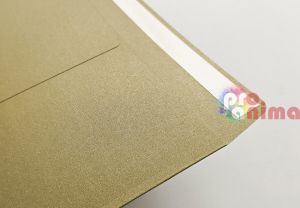 Плик C4 (22.9 × 32.4 cm) 210 g/m2 Перлен златен 5 бр.