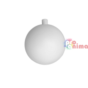 Пластмасова топка 120 mm бяла