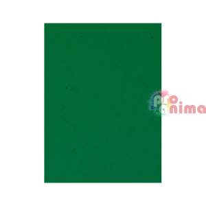 Foam лист (гумиран лист EVA) A4 тъмно зелен 2 mm.
