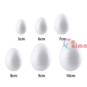Яйце от стиропор (стирофом) H 45 mm