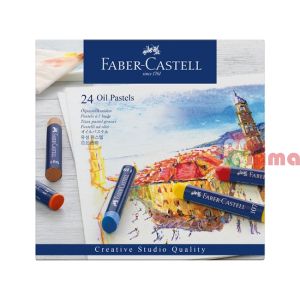 Маслени пастели Faber-Castell Creatives Studio Goldfaber 24 цвята