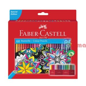 цветни моливи 60 цвята Faber-Castell