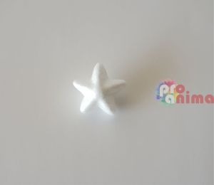 Звездички от стиропор 35 mm 10 бр.