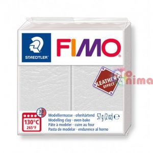 Полимерна глина FIMO Leather имитиращи кожа 57 g 12 цвята 