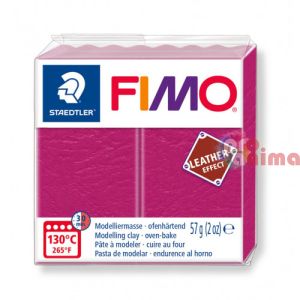 Полимерна глина FIMO Leather имитиращи кожа 57 g 12 цвята 