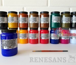 Акрилна боя за рисуване IPaint Renesans 500 ml различни цветове